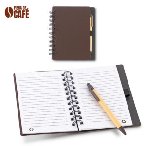 Libreta con Bolígrafo Coffee OF-610