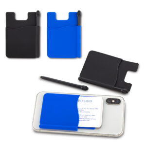 Portatarjetas Adhesivo con Bolígrafo - Oferta TE-502