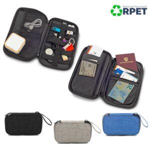 Portadocumentos de Viaje y de Cables RPET VA-1034