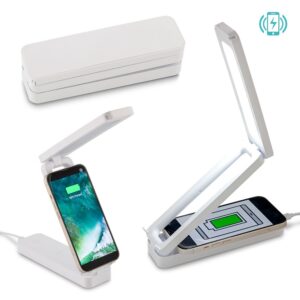 Cargador Inalámbrico con Lámpara Flex TE-564