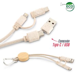 Cable Multicargador Cotton TE-535