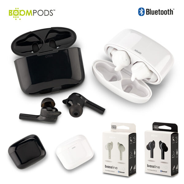 Audífonos Bluetooth Bassline Go Boompods BP-23