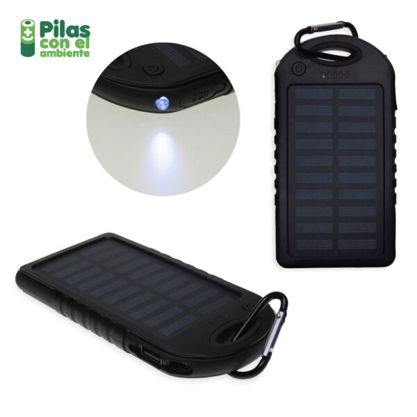 Pila Recargable Solar 5000 mAh TE-577