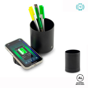 Cargador Inalámbrico en Aluminio Reciclado TE-601