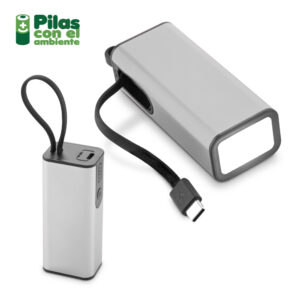 Pila Recargable Flashlight 5000 mAh TE-585