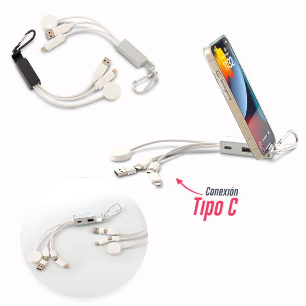 Cable Multicargador Steffen TE-617