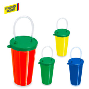 Vaso con Pitillo 16 OZ(stock telefònicamente) VA-222