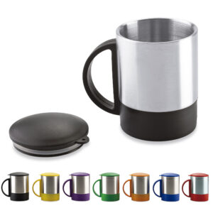 Minimug en Acero con Tapa - 180ml VA-271