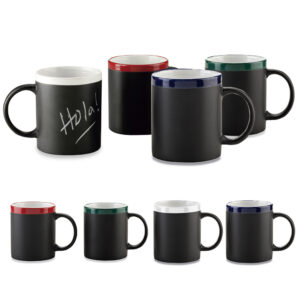 Mug Cerámica Tablero 11oz con Tiza MU-06
