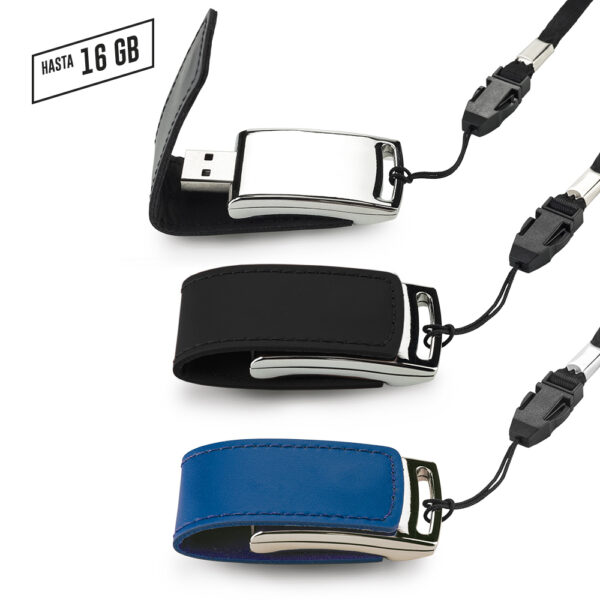 Memoria USB Mini en Imitacion Cuero US-21