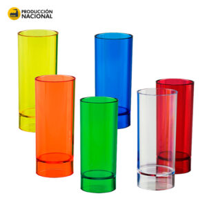 Copa Cilindrica 2oz Cristal - Produccion Nacional MU-49