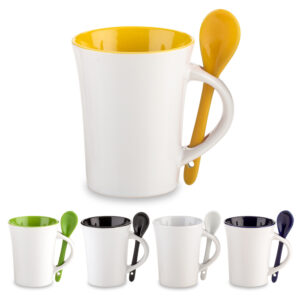 Mug Cerámica con Cuchara Trump 10oz MU-106