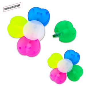 Resaltador Magico en Cera Flower - 4 colores OF-449