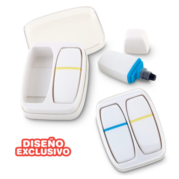 Estuche Para 2 Resaltadores En Cera Adam OF-456-2