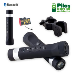 Speaker Bluetooth con Pila 2000mAh y Linterna TE-134