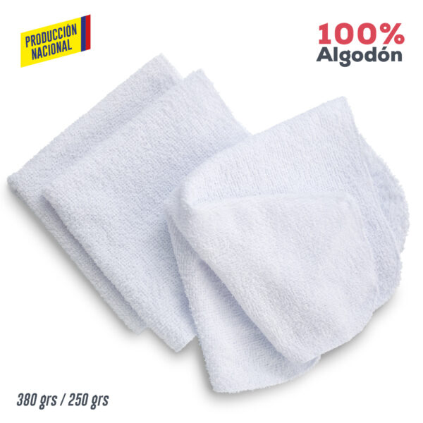 Toallas 100% algodón - Producción Nacional TOALLAS
