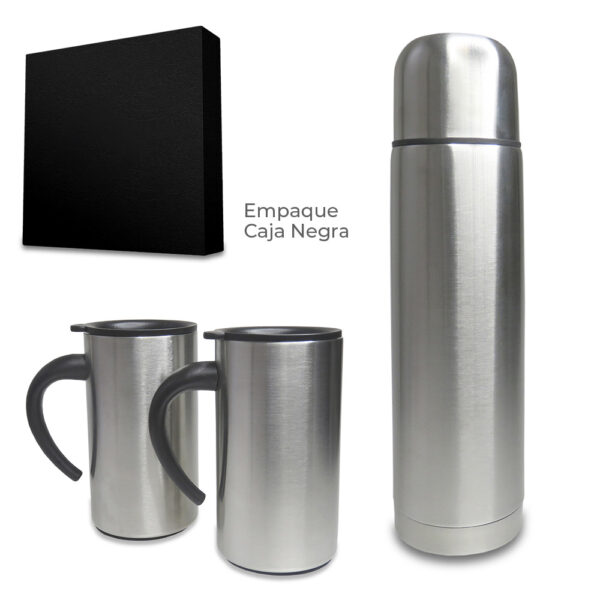 Set de Mugs con Termo Cascade MU-162-1