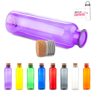 Botilito Plástico Cork 650ml - Oferta MU-231