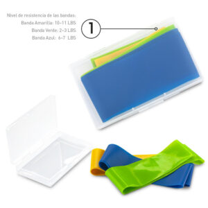 Set de Bandas Elasticas CP-223