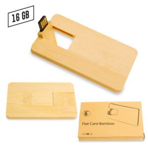Memoria USB Credit Card Zilda Bamboo US-60