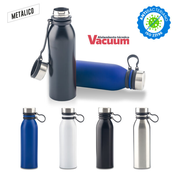 Botilito Metalico Vortex 600ml MU-258