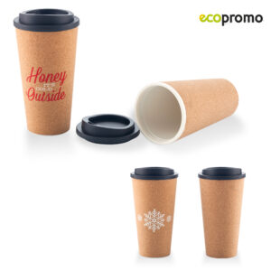 Mug Plastico con Corcho 16Oz MU-270