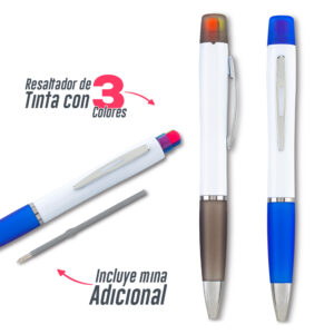 TRIPLET 2-1 Bolígrafo con Resaltador - Oferta TRIPLET2-1