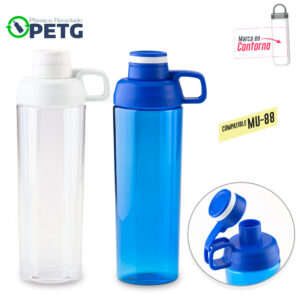 Botilito Plastico Langdon PETG 850ml MU-132-1