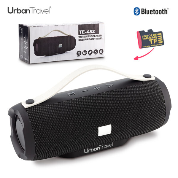 Wireless Speaker Bass Urban Travel TE-452