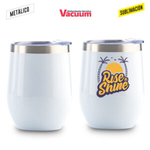 Mug Metalico para Sublimación Mask 350ml MU-310