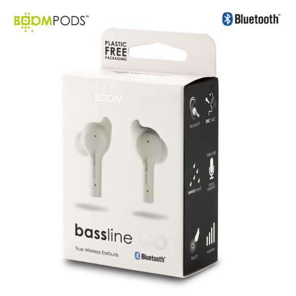 Audífonos Bluetooth Bassline Go Boompods BP-23 - Imagen 4