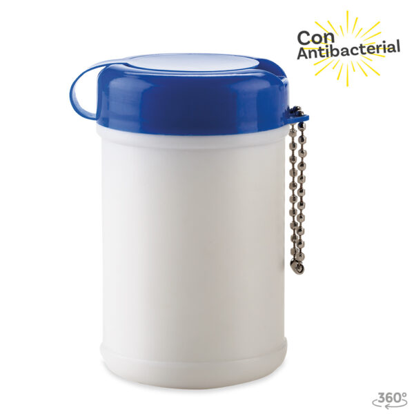 Mini Tarro Paños Humedos Antibacterial 30und CP-119 - Imagen 2