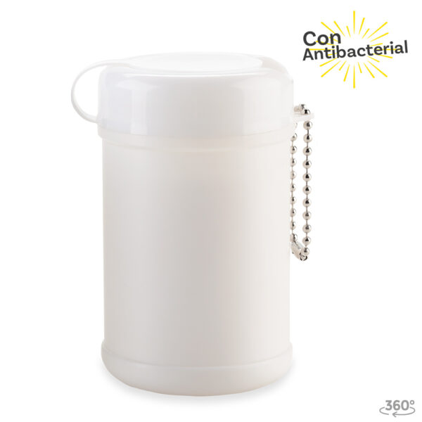 Mini Tarro Paños Humedos Antibacterial 30und CP-119 - Imagen 3