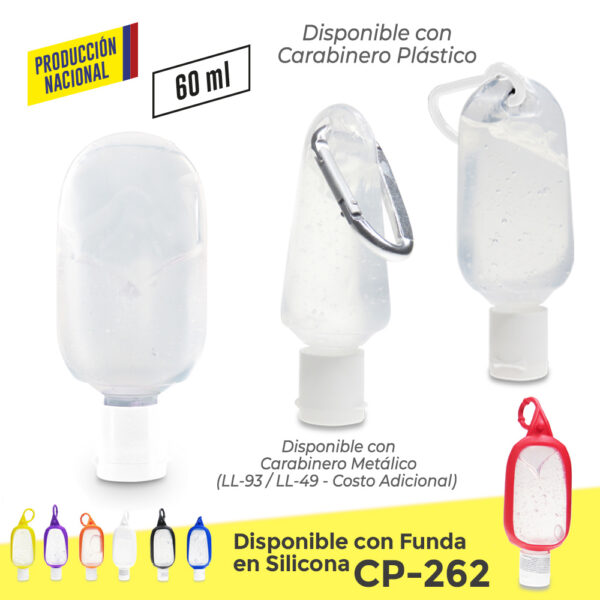 Gel Antibacterial Transparente-Producción Nacional CP-242 - Imagen 4