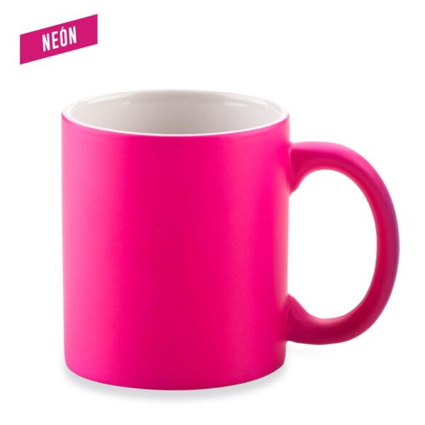 Mug Ceramica Neon 11oz - Oferta MU-105 - Imagen 4