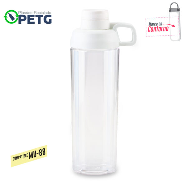 Botilito Plastico Langdon PETG 850ml MU-132-1 - Imagen 3