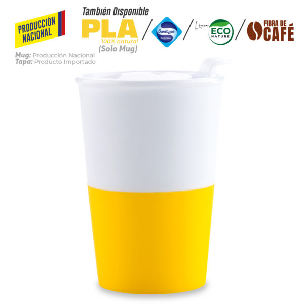 Mug Plástico Osiris 360ml - Produccion Nacional MU-152 - Imagen 2