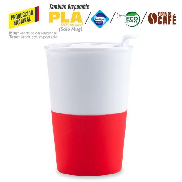 Mug Plástico Osiris 360ml - Produccion Nacional MU-152 - Imagen 7