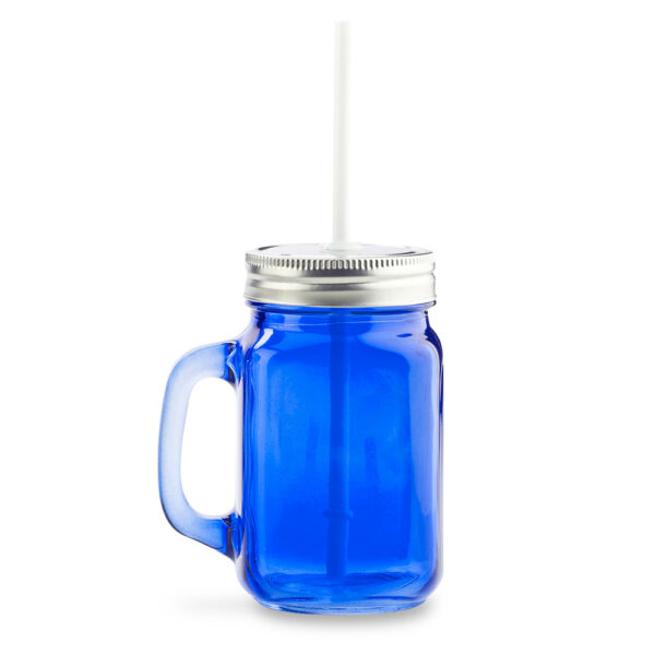 Jarra En Vidrio Kolors 16oz MU-153 - Imagen 2