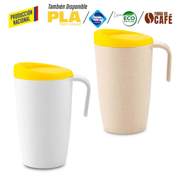 Mug Plastico Newport 480ml - Produccion Nacional MU-239 - Imagen 3