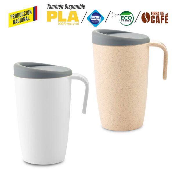 Mug Plastico Newport 480ml - Produccion Nacional MU-239 - Imagen 5