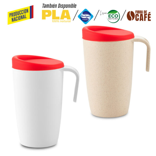 Mug Plastico Newport 480ml - Produccion Nacional MU-239 - Imagen 8