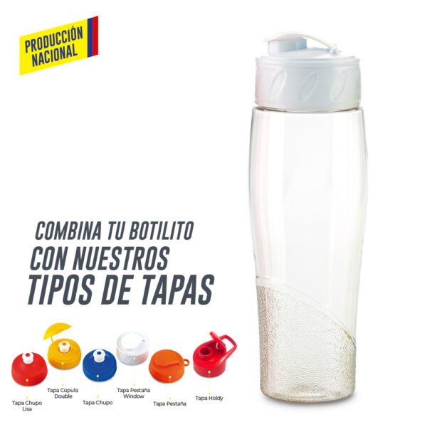 Botilito en PET Tiffany 700ml -Produccion Nacional MU-246 - Imagen 4