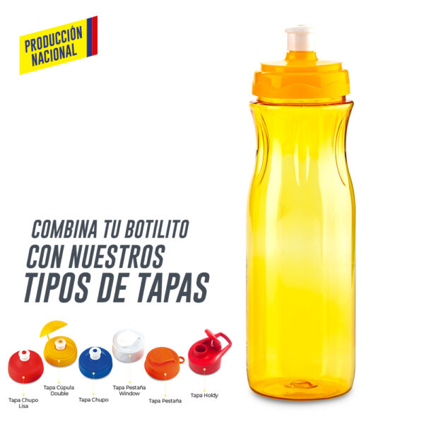 Botilito en PET Capri 700ml - Produccion Nacional MU-248 - Imagen 2