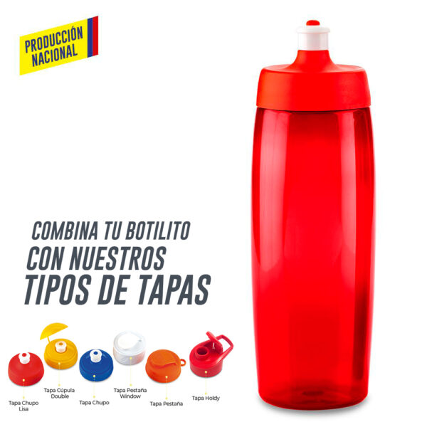 Botilito en PET Granada 800ml -Produccion Nacional MU-249 - Imagen 6