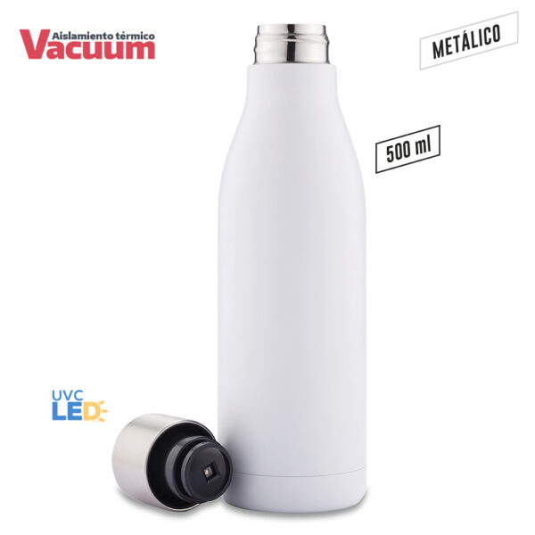 Botilito Metálico UV-C Clean 500ml MU-277 - Imagen 2
