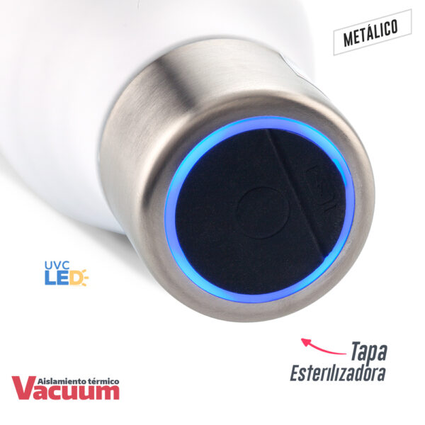 Botilito Metálico UV-C Clean 500ml MU-277 - Imagen 5