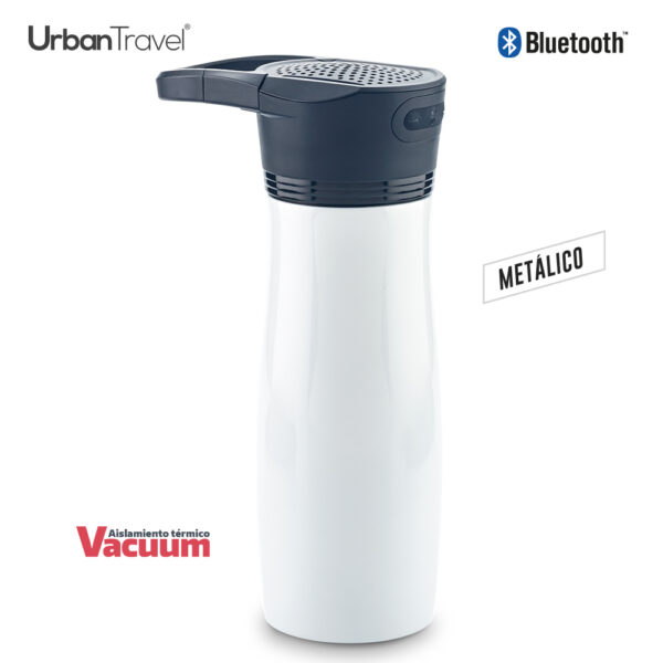 Botilito Metálico con Speaker UT 530ml - Oferta MU-296 - Imagen 2