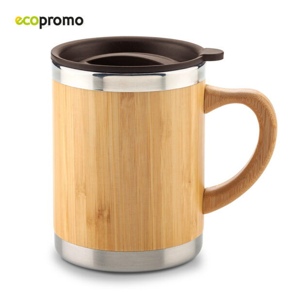 Mug Metálico Bamboo Eco 300ml MU-298 - Imagen 2