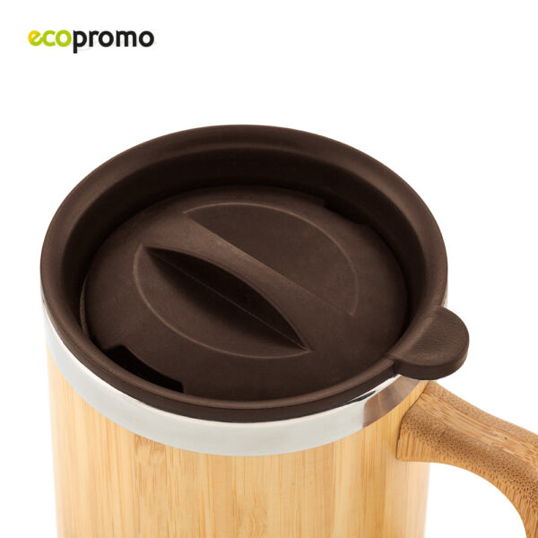 Mug Metálico Bamboo Eco 300ml MU-298 - Imagen 3